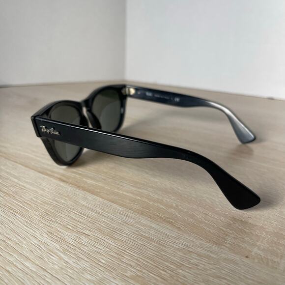 Ray-Ban RB4169 Laramie 601 Sunglasses READ Black Frames Made in Italy RARE! - Picture 7 of 15